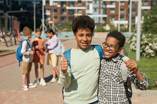 kids in a Washington DC school